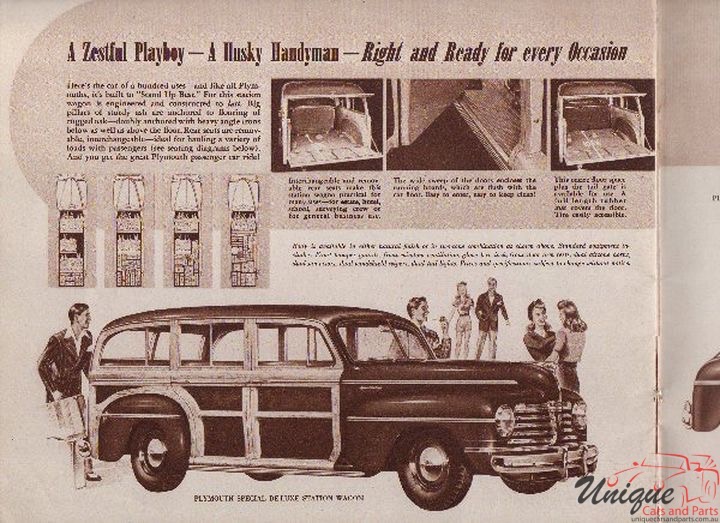 1942 Plymouth Brochure Page 1